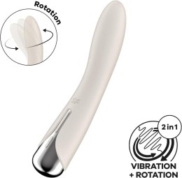 Satisfyer™ Spinning Vibe 1 Beige – Obrotowy Wibrator Punktu G