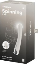 Satisfyer™ Spinning Vibe 1 Beige – Obrotowy Wibrator Punktu G