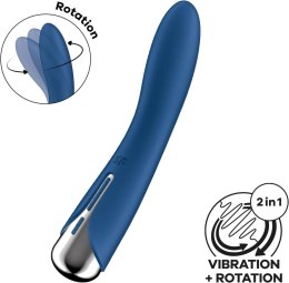 Satisfyer™ Spinning Vibe 1 Blue – Obrotowy Wibrator Punktu G