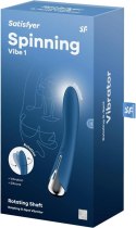 Satisfyer™ Spinning Vibe 1 Blue – Obrotowy Wibrator Punktu G