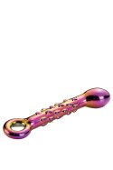 Lustra Pulse™ – Glamour Glass Ribbed G-Spot Dildo
