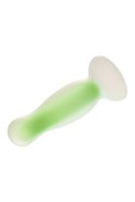 RADIANT SOFT SILICONE GLOW IN THE DARK PLUG SMALL GREEN