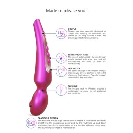 Pleaser – Iridescent Berry | Masażer Łechtaczki z Okrężną Stymulacją