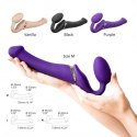 Vibrating Strap-On L Purple – Wibrujący Strap-On dla Par