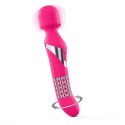 DUAL ORGASMS Magenta | Dwustronny wibrator Dorcel – Rotacje + Różdżka DUAL ORGASMS Magenta | Dwustronny wibrator Dorcel – Rotacje + Różdżka