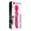 DUAL ORGASMS Magenta | Dwustronny wibrator Dorcel – Rotacje + Różdżka DUAL ORGASMS Magenta | Dwustronny wibrator Dorcel – Rotacje + Różdżka