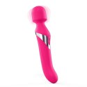 DUAL ORGASMS Magenta | Dwustronny wibrator Dorcel – Rotacje + Różdżka DUAL ORGASMS Magenta | Dwustronny wibrator Dorcel – Rotacje + Różdżka