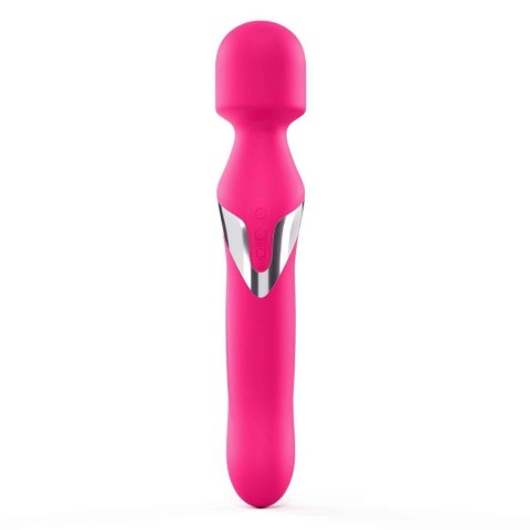 DUAL ORGASMS Magenta | Dwustronny wibrator Dorcel – Rotacje + Różdżka DUAL ORGASMS Magenta | Dwustronny wibrator Dorcel – Rotacje + Różdżka