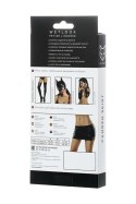 Glossy Shiny Wetlook skirt CAMREN - black XL Glossy Shiny Wetlook skirt CAMREN - black XL