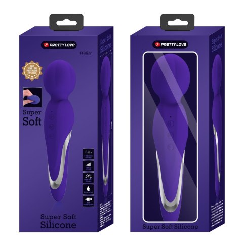 PRETTY LOVE™ – Walter Purple | Luksusowa Różdżka Masująca 7 Funkcji Wibracji • 5 Poziomów Intensywności • Silikon Premium PRETTY LOVE™ – Walter Purple | Luksusowa Różdżka Masująca 7 Funkcji Wibracji • 5 Poziomów Intensywności • Silikon Premium
