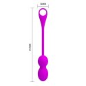 Pretty Love Elvira Purple – Wibrujące Kulki Kegla z Aplikacją | 12 Trybów