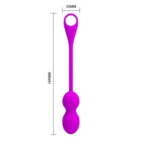 Pretty Love Elvira Purple – Wibrujące Kulki Kegla z Aplikacją | 12 Trybów Pretty Love Elvira Purple – Wibrujące Kulki Kegla z Aplikacją | 12 Trybów