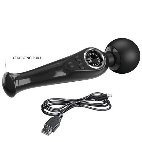 PRETTY LOVE™ Skyler Black – Potężny Masażer z 10 Funkcjami Wibracji PRETTY LOVE™ Skyler Black – Potężny Masażer z 10 Funkcjami Wibracji