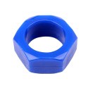 Nust Bolts Cock Ring-Blue Nust Bolts Cock Ring-Blue