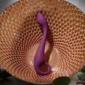 Evolved Lochness model z uchwytem, silikonowy, 19 cm, fioletowy Evolved