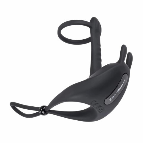 Evolved Novelties Saddle Up Black - Pierścień wibrujący 7 trybow Zero Tolerance Evolved Novelties Saddle Up Black - Pierścień wibrujący 7 trybow Zero Tolerance