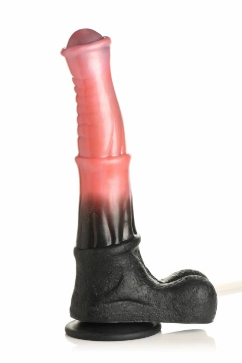 XR Brands™ Centaur Explosion – Silikonowa Maszyna Intymna z Funkcją Strumienia, Czarno-Czerwona XR Brands™ Centaur Explosion – Silikonowa Maszyna Intymna z Funkcją Strumienia, Czarno-Czerwona