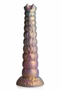 XR Brands™ Deep Invader – Silikonowy Model Tentacle z Jajami, Kolorowy XL
