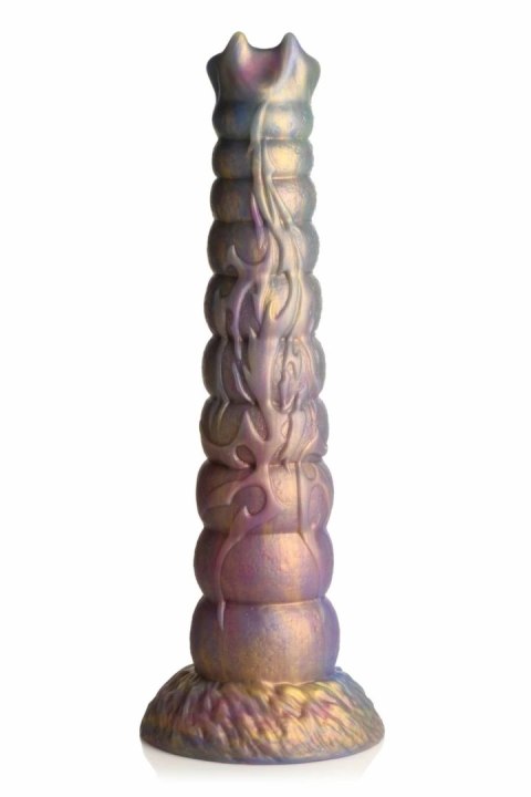 XR Brands™ Deep Invader – Silikonowy Model Tentacle z Jajami, Kolorowy XL XR Brands™ Deep Invader – Silikonowy Model Tentacle z Jajami, Kolorowy XL