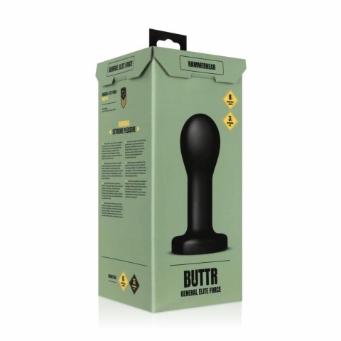 BUTTR Hammerhead model intymny rozmiar XXL 20,5 cm czarny BUTTR BUTTR Hammerhead model intymny rozmiar XXL 20,5 cm czarny BUTTR