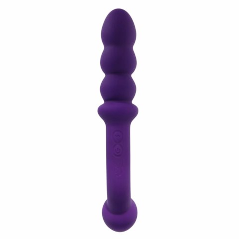 Evolved The Seeker dwustronny model wibrujący silikon fioletowy Playboy Evolved The Seeker dwustronny model wibrujący silikon fioletowy Playboy