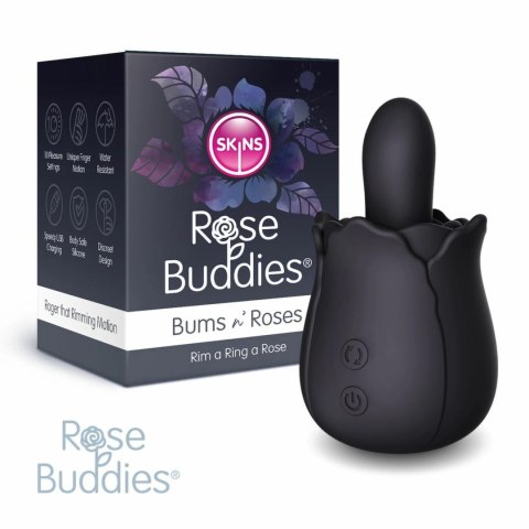 Skins Rose Buddies Bums N Roses - model wibrująco-rotacyjny, wodoodporny Creative Conceptions Skins Rose Buddies Bums N Roses - model wibrująco-rotacyjny, wodoodporny Creative Conceptions