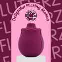 Skins Rose Buddies The Rose Flutterz wibrujący model silikonowy burgund Creative Conceptions