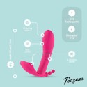 Teazers Intymny Model Zdalnie Sterowany 10 Trybow Wibracji Fioletowy Teazers