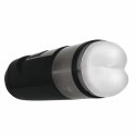 Evolved Message in a Bottle Black - Automatyczna maszyna intymna TPE Gender X