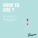Sway Lay-On Pink - Intymny stymulator z majtkami, silikon, USB Teazers