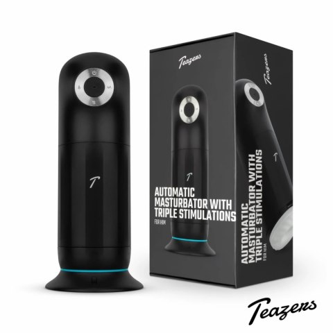Teazers Automatic - zaawansowana maszyna intymna z potrojnym systemem stymulacji Teazers