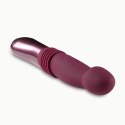 Temptasia™ Trixie Wine Red – Wibrator z Funkcją Ruchu i Silikonem Puria™