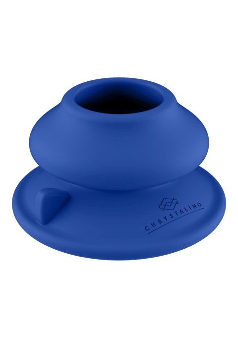 Chrystalino - Silicone Suction Cup - Blue Chrystalino - Silicone Suction Cup - Blue