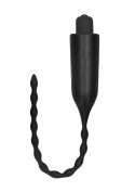 E-Stimulation Vibrating Urethral Sounding Plug - Black