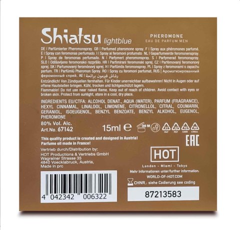 SHIATSU Pheromon Fragrance man lightblue 15 ml SHIATSU Pheromon Fragrance man lightblue 15 ml