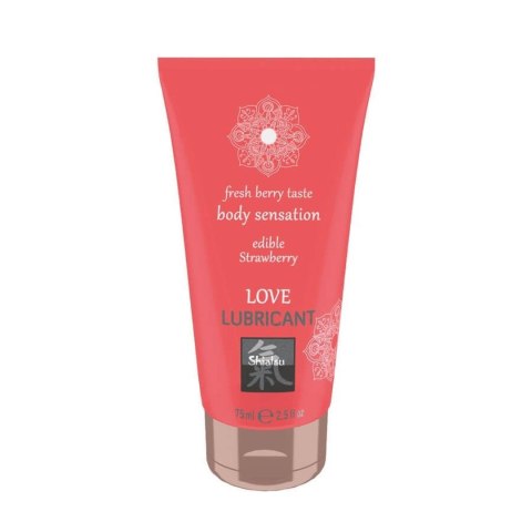 Żel- SHIATSU Love lubricant edible STRAWBERRY Żel- SHIATSU Love lubricant edible STRAWBERRY