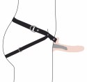 Blush Novelties Vibrating Silicone System z Pilotem - Beżowy, Regulowany XR Brands