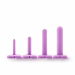 Blush Wellness Zestaw Anatomicznych Rozszerzaczy Silikonowych Fioletowych 4szt Wellness