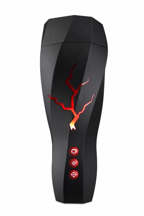 M For Men Storm White - urządzenie intymne wibracyjne z funkcją ssania M For Men