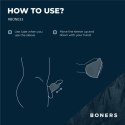 Boners Wibrująca Maszyna Intymna Silikonowa 10 Trybow USB Szara Boners