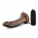 Dr. Skin Dr. Dave Wibrator z Przyssawką 18 cm, brązowy, wielofunkcyjny Dr Skin