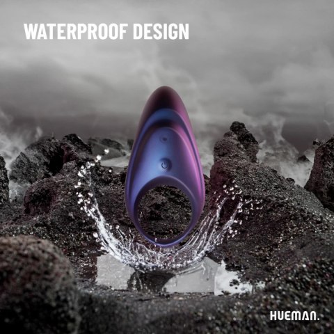 Hueman Neptune - Pierścień wibrujący z pilotem, wodoodporny, 10 trybow Hueman Hueman Neptune - Pierścień wibrujący z pilotem, wodoodporny, 10 trybow Hueman