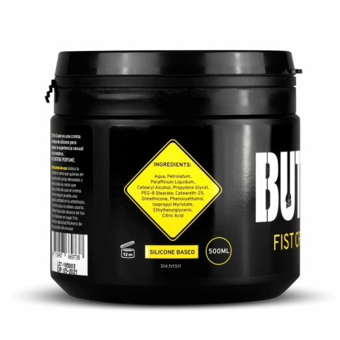BUTTR Krem nawilżający do masażu intymnego 500 ml, bezzapachowy BUTTR BUTTR Krem nawilżający do masażu intymnego 500 ml, bezzapachowy BUTTR