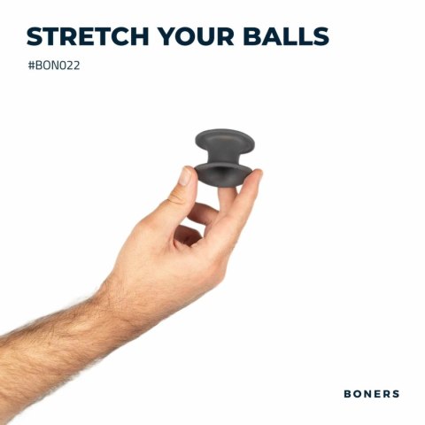 Boners Liquid Silicone - Elastyczny anatomiczny pierścień na mosznę Boners Boners Liquid Silicone - Elastyczny anatomiczny pierścień na mosznę Boners