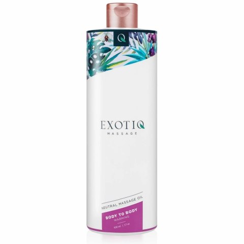 Exotiq Body To Body Warming - Olejek do masażu rozgrzewający 500 ml Exotiq