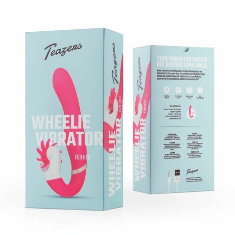 EasyToys Dave wielofunkcyjny model wibrujący silikonowy USB 12 trybow Teazers EasyToys Dave wielofunkcyjny model wibrujący silikonowy USB 12 trybow Teazers