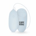 LUV EGG Blue - Model zdalny, silikonowy, 12 trybow wibracji, wodoodporny LUV EGG LUV EGG Blue - Model zdalny, silikonowy, 12 trybow wibracji, wodoodporny LUV EGG