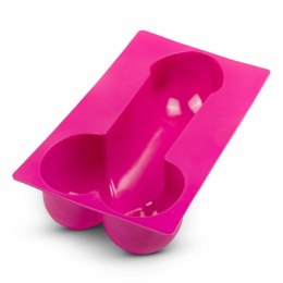 Ouch! Forma silikonowa do pieczenia ciast o unikalnym kształcie, rożowa Easytoys Online Only