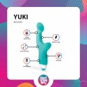 Svakom Yuki wibrujący masażer z podwojnym silnikiem, wodoodporny USB Good Vibes Only
