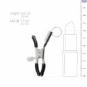 EasyToys Metalowe Zaciski Regulowane z Ochronnymi Końcowkami i Pierścieniem Easytoys Fetish Collection